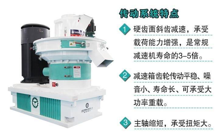 金格瑞秸稈顆粒機(jī)特點(diǎn)